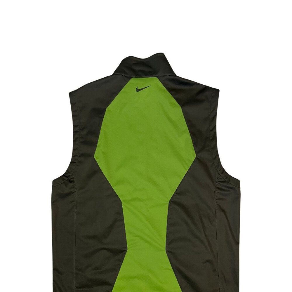 Mens Green Nike Golf Vest - Picture 4 of 6
